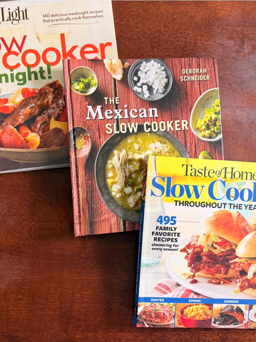 Bundle of Slow Cooker Cookbooks